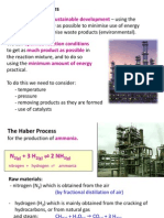 IGCSE Chemistry - Industrial Processes