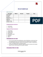 Cut-Over Plan PM 1