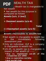 Wealth Tax 1957 (In India)