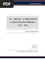 A 150 Años de La Abolición de La Esclavitud