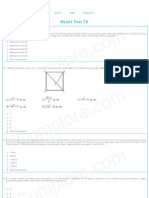 CAT 2009 Quant Test 78