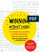 Winning Without Losing Preorder Gift Book