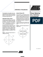 Power Metering Ics: Definition of Quadrants Application Note