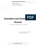 Sadik Jalal Al-Azm - Orientalism and Orientalism in Reverse