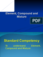 Element, Compound and Mixture