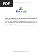 2010 Aicpa Newly Released Questions - Auditing: © 2010 Devry/Becker Educational Development Corp. All Rights Reserved