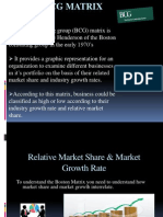 BCG and Ge Matrix