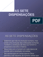 As Sete Dispensações