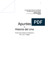 Apuntes de Historia Del Cine