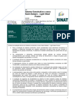 Sistema Construtivo A Seco Saint-Gobain - Light Steel: Datec #014