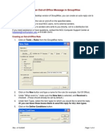 Novell GroupWise, Create A Rule With Expiration Date