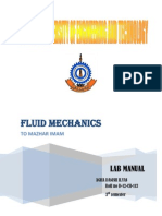 Fluid Mechanics Manual