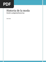 Síntesis Histórica de La Moda