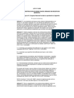 Regulariza La Construccion de Bienes Raices Urbanos Sin Recepcion Definitiva