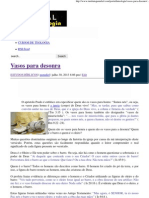 Vasos para Desonra - Portal Da Teologia PDF