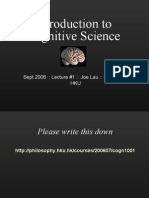 Cognitive Science