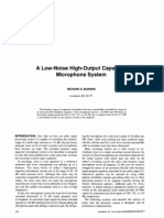 A Low-Noise High-Output Capacitor Mic System