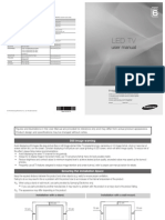 UA32C6900VR LED TV User Manual