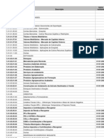 Plano de Contas Referencial