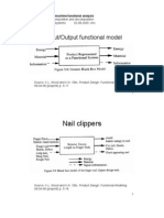 Nail Clippers: Input/Output Functional Model