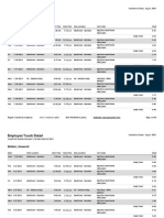 Employee Touch Detail: Stop Location Stop Time Cost Code Date Start Location Start Time Total