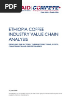 Ethiopian Coffee Industry Value Chain Analysis 2010