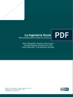 Ingenieria Social - Oportunidades Que Le Brindan Las Nuevas Amenazas