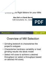 Choosing The Right Motors For Your Mills: Alex Doll and Derek Barratt