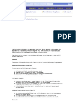 Overcurrent Coordination Basics Generators