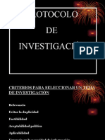 Protocolo de Investigación