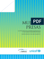 Unicef & Minpubldefensa - Mujeres - Presas