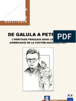 De Galula À Petraeus - L'héritage Français Dans La Pensée Américaine de La Contre-Insurrection