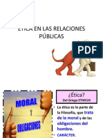 Etica en Las Relaciones Públicas