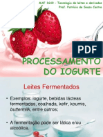 Aula 10 - Processamento de Iogurte