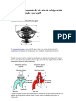 Cambiar Un Termostato Del Circuito de Refrigeración Del Motor