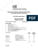 Bachelor of Commerce, Bachelor of Information Technology, Diploma in Viticulture