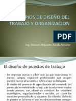 Principios de Diseño Del Trabajo y Organizacion