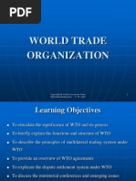 World Trade Organization: International Business R. M. Joshi 1