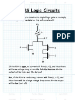 NMOS Logic Circuits: But, If The PDN Is Conducting, Current Will Flow (Will Low