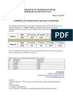 Indian Institute of Technology Delhi Undergraduate Section (Ugs)