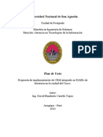 Modelo de Implementación de CRM en PyMEs de Ferreterías en La Ciudad Del Cusco