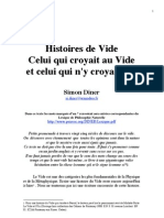 Histoires de Vide