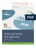 Working Capital Management