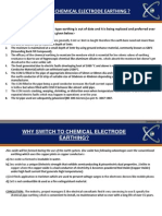 Why Switch To Chemical Electrode Earthing ?