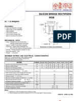 WL005 - WL10: Silicon Bridge Rectifiers WOB