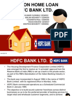 f014 - Home Loan of HDFC Bank