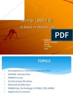 Wimax (802.16) : A Road To Mobile Life