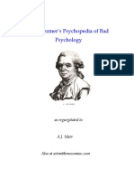 Dr. Mezmer's Psychopedia of Bad Psychology