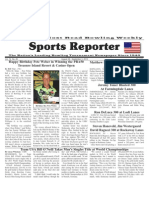 August 28 - September 3, 2013 Sports Reporter