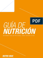 Guia de Nutricion para Deportistas